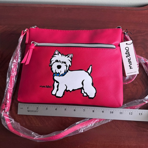 Marc Tetro Westie Dog Crossbody Bag ,NWT - Picture 3 of 7